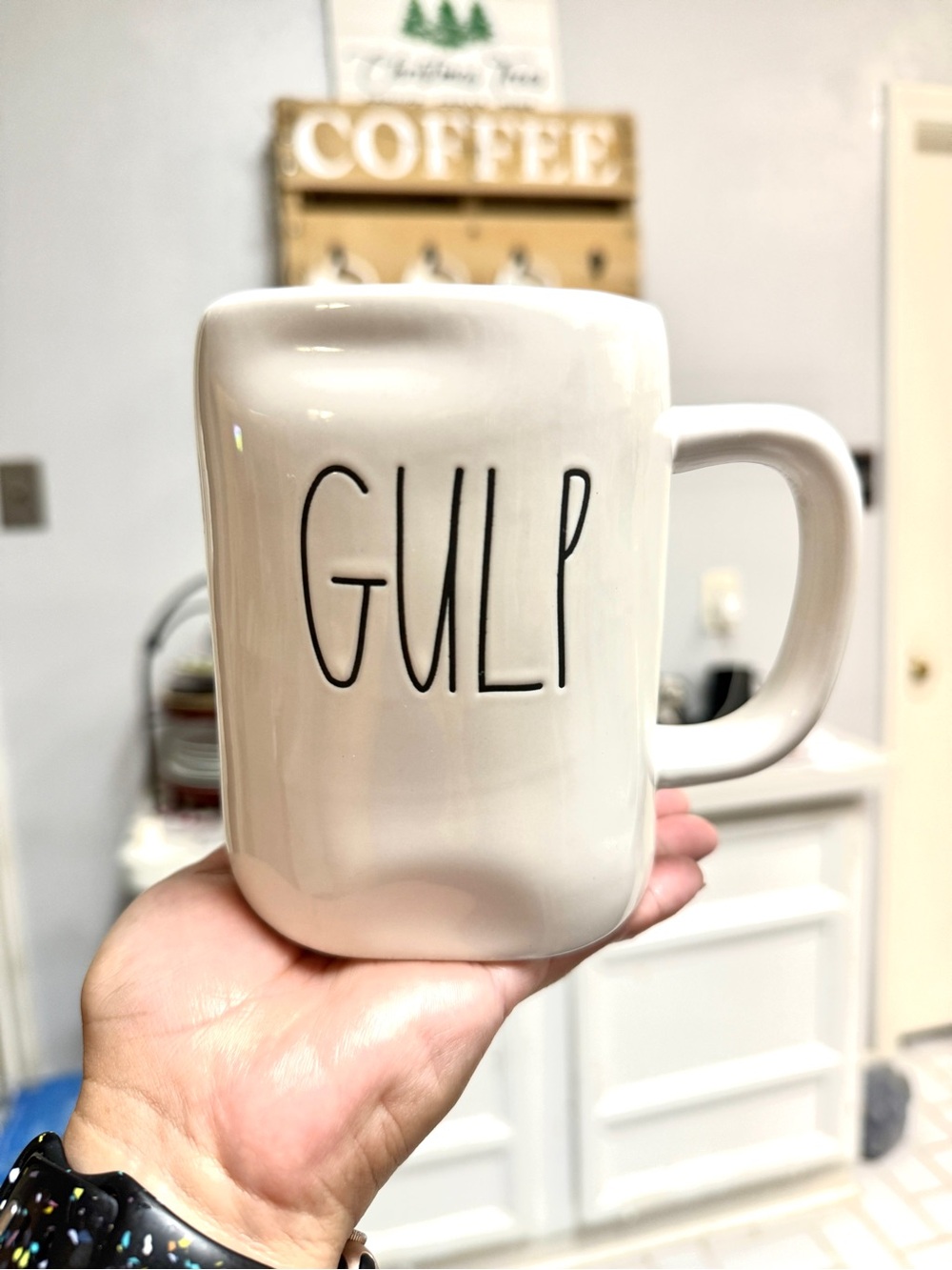 Rae Dunn 'GULP' Mug